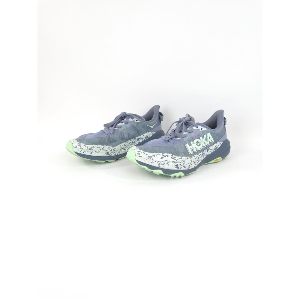 HOKA Women's Speedgoat 6 Trail Running Shoes Size 9B Moonlight / Thundercloud